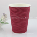 Ripple taza de papel de pared para café caliente-Rwpc-9